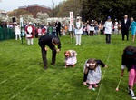 Attend White House Easter Egg Roll, Washington, D.C.