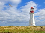 See Double Island Point Light, Great Sandy National Park, Queensland, Australia