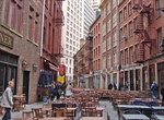 Shop & Eat on Stone Street, Manhattan, NYC