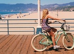 Ride Bike on Santa Monica Pier