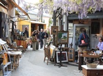 Shop at Saint-Ouen Flea Market (Marché aux Puces St-Ouen), Paris, France