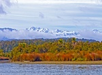 Kayak in Ōkārito Lagoon, New Zealand