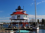See Drum Point Light, Calvert Marine Museum, Solomons, Maryland