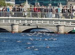 Swim in The Liffey Swim, Dublin, Ireland