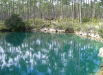 Explore Blue Holes National Park, Bahamas