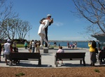 See Unconditional Surrender Sculpture, San Diego, California