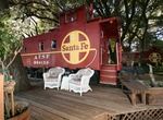 Sleep in a Train in Featherbed Railroad Bed And Breakfast Resort, Upper Lake, California