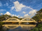 Cross Rainbow Bridge (Haleiwa), Oahu, Hawaii