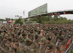 Run in Camp Pendleton World Famous Mud Run, California