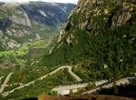 Drive Lysebotn (Lysefjord fjord) Road, Norway