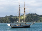 Sail on R. Tucker Thompson, Bay of Islands, New Zealand