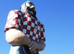 See Paul Bunyan Statue in Portland, Oregon