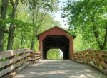 See Sugar Creek Covered Bridge, Illinois