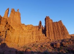 Rock Climb Fisher Towers, Moab, Utah