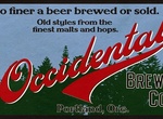 Drink Beer at Occidental Brewing Co., Portland, Oregon