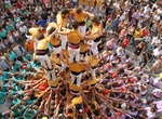 See Castellers de Vilafranca build Human Towers