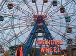 Ride Wonder Wheel, Coney Island, Brooklyn, New York City