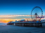 Eat Fish & Chips on Blackpool Central Pier, Blackpool, England