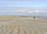 Walk along West Sands Beach, St Andrews, Scotland
