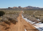 Off-road or Mountain Bike Willow Flats Road, Arches National Park, Utah