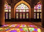 See Nasir al Molk Mosque (Pink Mosque), Shiraz, Iran