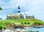 See Barra Lighthouse (Farol da Barra), Salvador, Bahia, Brazil