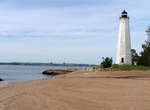 See Five Mile Point Light, New Haven, Connecticut