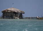Drinks at Floyd's Pelican Bar, Jamaica