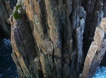 Rock Climb Tasman National Park, Tasmania, Australia