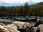 Hike to Canoe Bay, Tasman National Park, Tasmania