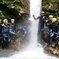 Canyoning in the Susec Canyon of the Soca valley