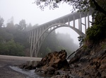 Cross Frederick W. Panhorst Bridge (Russian Gulch Bridge), California