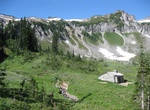 Hike to Indian Bar Trail Shelter, Mount Rainier National Park