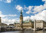 See Hamburg Rathaus Building, Hamburg, Germany