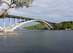 See the View from Västerbron, Stockholm, Sweden