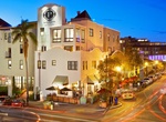 Stay at La Pensione Hotel, Little Italy, San Diego, California