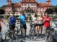 RIVER BIKE TOUR to TROJA CHATEAU - parks & beer garden bike tour