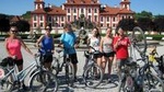 RIVER BIKE TOUR to TROJA CHATEAU - parks & beer garden bike tour