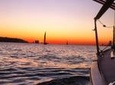 Lisbon Sunset Sensations Sailing Tour with white or rosé wine & snacks