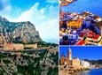 Montserrat and Sitges Tour from Barcelona with Cable Car and Easy Hike