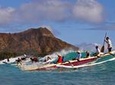 Outrigger Canoe Surfing