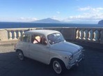 Private Tour: Amalfi Coast Day Trip from Naples by Vintage Fiat 500 or Fiat 600