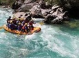 Rafting on Soca River