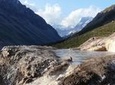 Santiago: Full day Trekking to El Morado glacier, include hot springs entrance.