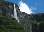 See Kjelfossen Waterfall, Norway
