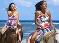 Irie Blue Hole + Horseback Ride & Swim Adventure from Ocho Rios