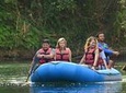 3-in-1 Arenal Volcano Combo Tour: River Safari Float with La Fortuna Waterfall and Volcano Hike