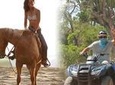 ATV and Pacific Horseback Riding Combo Tour