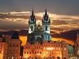 Evening View Walk in Prague