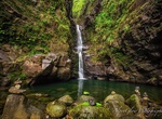 Hike to Makaleha Falls, Kauai, Hawaii